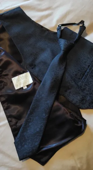 Traje comunión niño azul marino