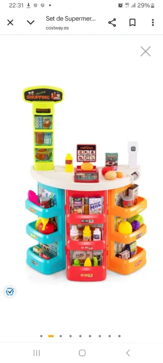Supermercado Juguete Niños