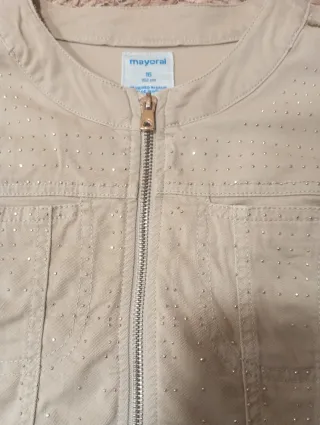 Chaqueta Mayoral beige niña 14 años