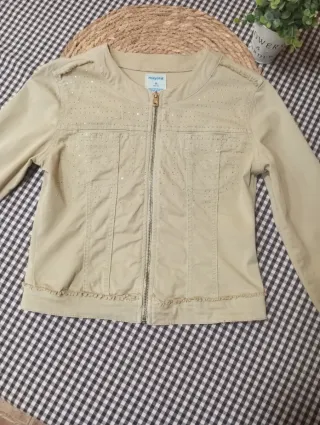 Chaqueta Mayoral beige niña 14 años