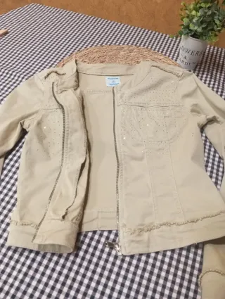 Chaqueta Mayoral beige niña 14 años