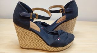 Sandalias cuña Tommy Hilfiger Talla 36