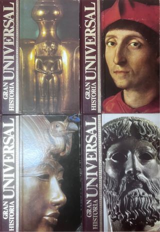 4 Tomos de la Gran Historia Universal