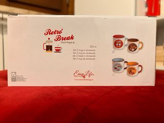 Coppia mug stile vintage