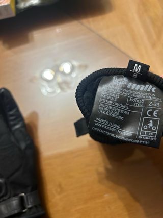Guantes de moto Unik Z-33 negros