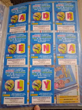 ☆OFERTA A 20€☆Adrenalyn XL La Liga santander 2023