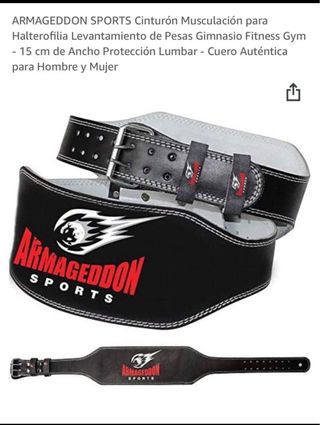 Cinturón de musculación