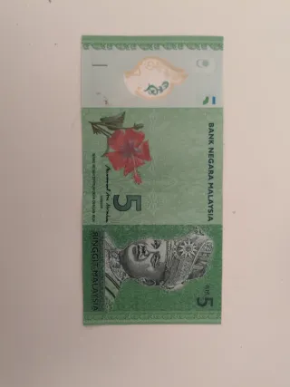 5 Ringgit Malaysia Bank Negara