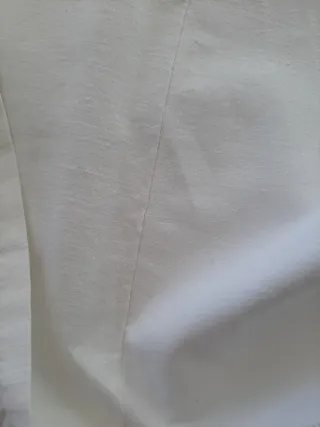 Lenzuolo anni '50 in lino punto ajour