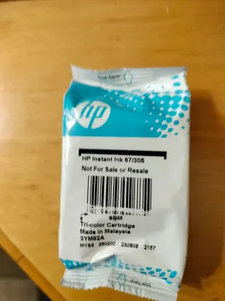 Cartucho HP 305 Instant Ink Tricolor