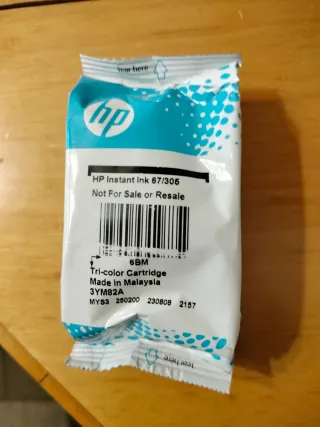 Cartucho HP 305 Instant Ink Tricolor