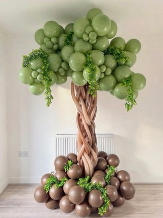 Decoración con globos para fiestas y eventos