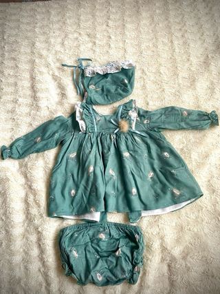 Conjunto bebé Marca DEL SUR talla 6-9 meses