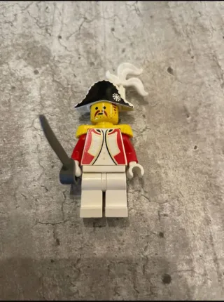 Lego Governatore Rosso con spada