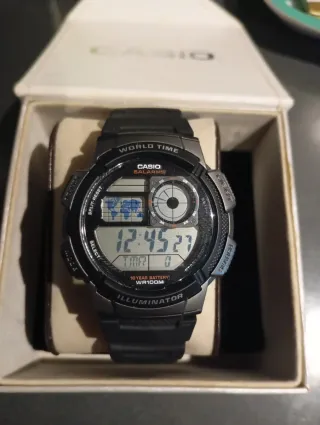 Reloj Casio World Time Digital