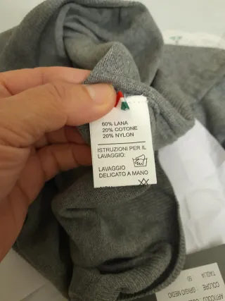 Maglione collo alto uomo Narareno Gabrielli tg 50