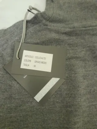 Maglione collo alto uomo Narareno Gabrielli tg 50