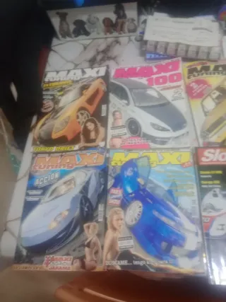 Lote de revistas de coches