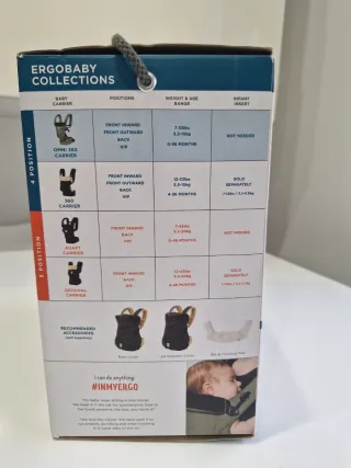 Mochila Ergobaby Omni 360 Portabebés