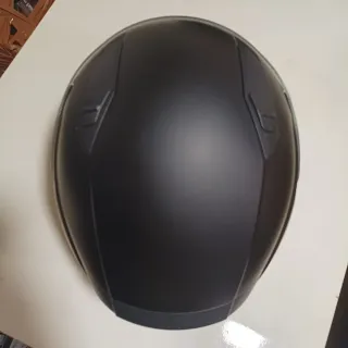 Casco Crivit Moto Negro/Gris Nuevo Talla L