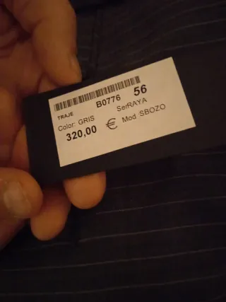 Traje entero VISENTTI negro