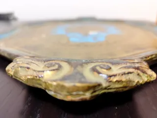 Bandeja em Madeira muito Antiga - Século XIX