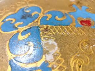 Bandeja em Madeira muito Antiga - Século XIX