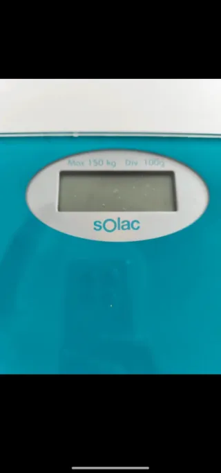 Báscula digital de baño SOLAC