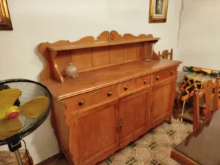 Aparador vintage in legno lungo