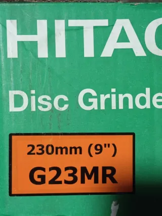 AMOLADORA HITACHI G23MR Disc Grinder 230mm (9)