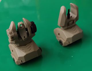 Tacche di mira tan airsoft softair