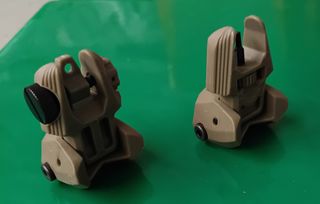 Tacche di mira tan airsoft softair