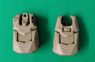 Tacche di mira tan airsoft softair