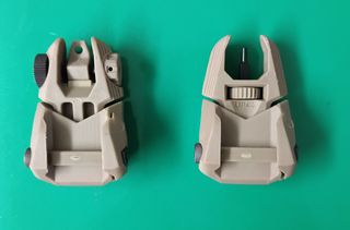 Tacche di mira tan airsoft softair