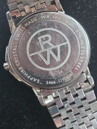 Reloj Raymond Weil Tradition Negro y Plateado