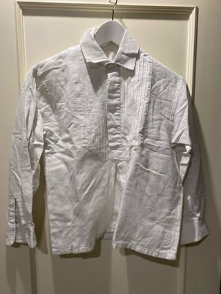 Camisa fallero niño blanca