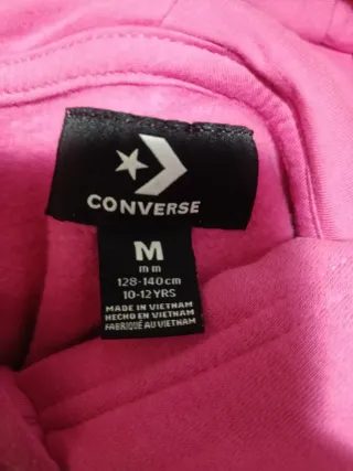Sudadera Converse Niña Talla M. 10-12 años