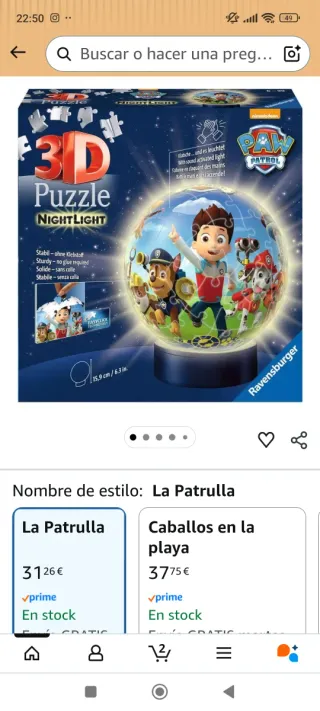 Patrulla Canina: Juego TV y Puzzle 3D