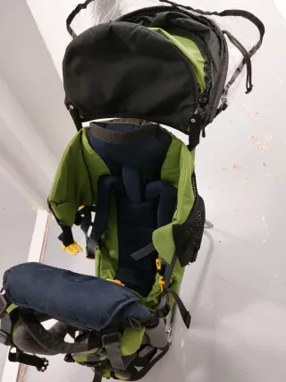 Mochila Portabebés Senderismo Verde