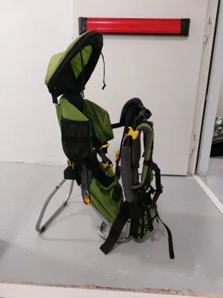 Mochila Portabebés Senderismo Verde