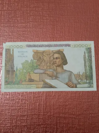 Billete 10000 Francos Franceses