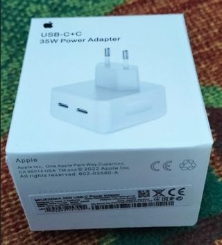 Adaptador Apple 35W USB-C+Cable 2m USB-C Ligthning