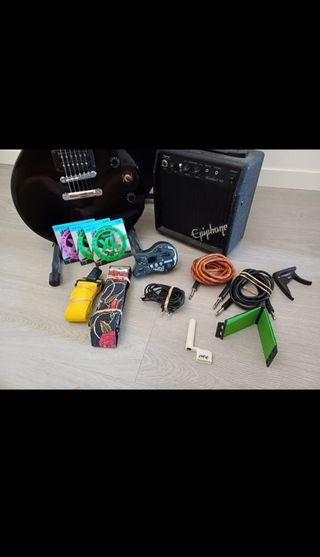 Guitarra Eléctrica Epiphone LP Special II Negra