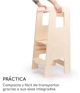 Torre di apprendimento Montessori in legno