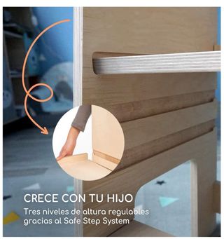 Torre di apprendimento Montessori in legno