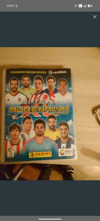 Álbum cromos fútbol Adrenalyn XL 2014-15