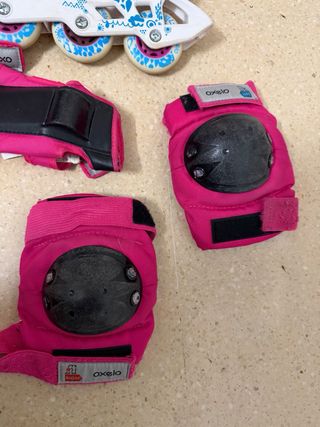 Patines Oxelo Talla Ajustable + Protecciones
