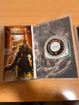 Lote 3 giochi PSP: Resistance, God of War, Tekken