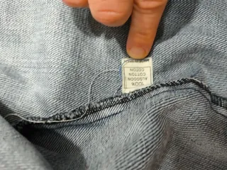 Chaqueta vaquera Tres azul tejana