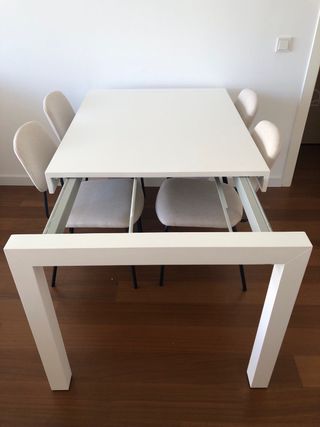 MESA COMEDOR LANE BLANCA